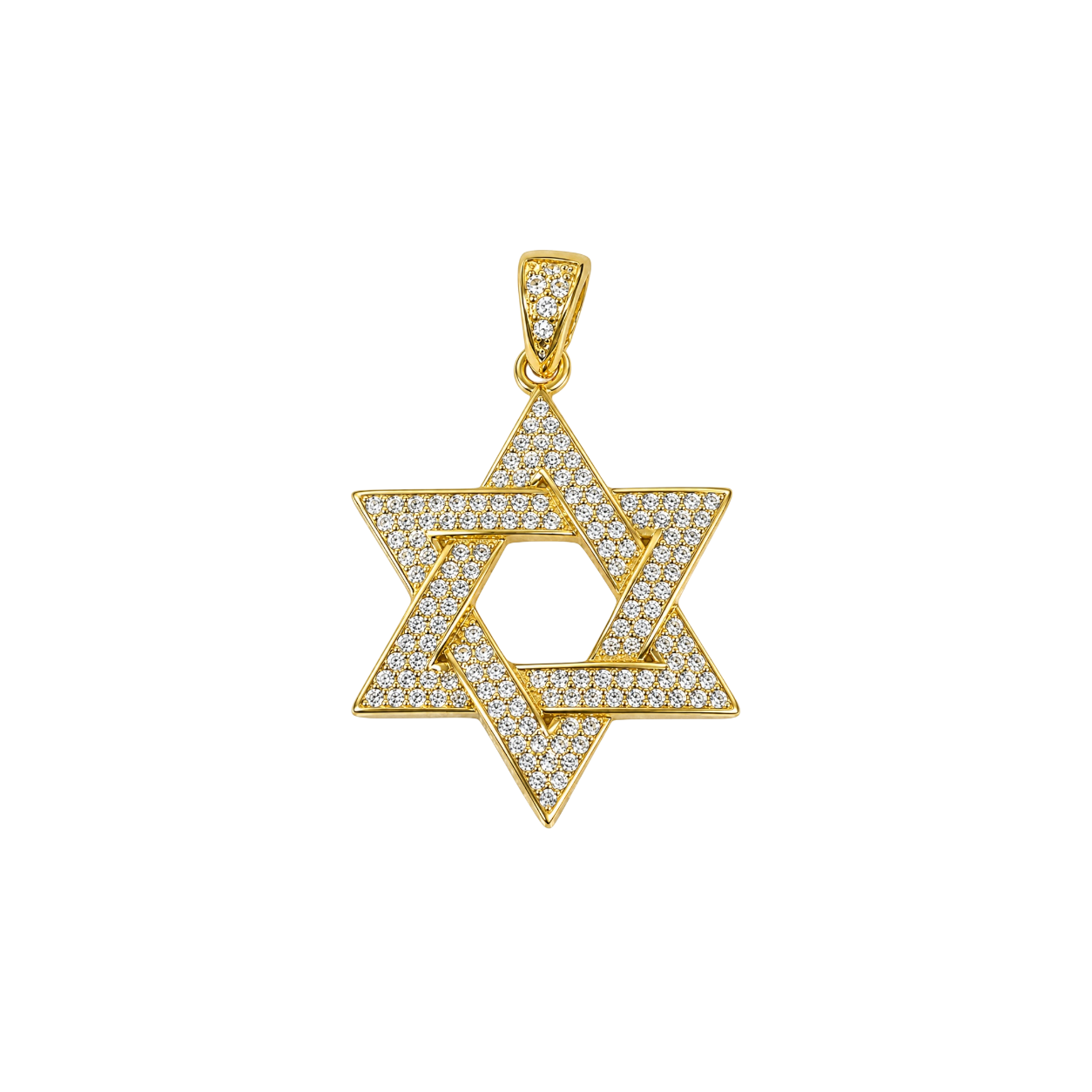 Jumbo Star Of David Charm