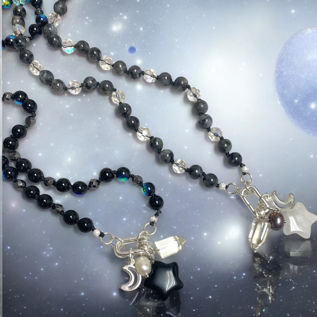 Celestial Charm Jumble Necklace