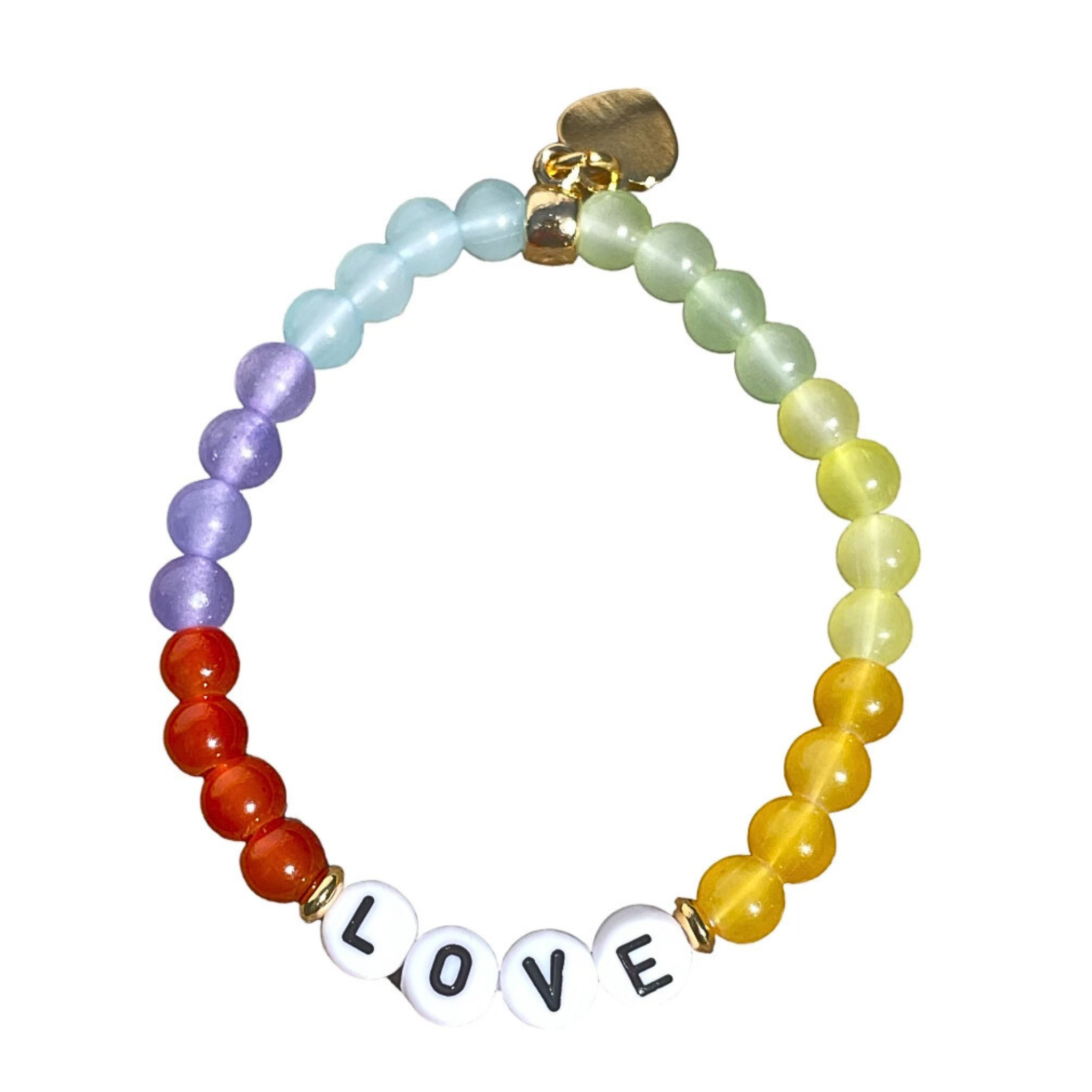 Love Gemstone Bracelet