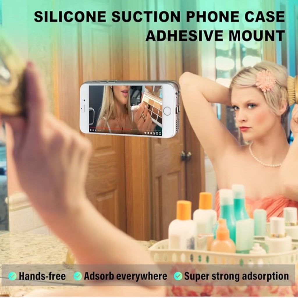 Silicone Suction Phone Case Adhesive Mount