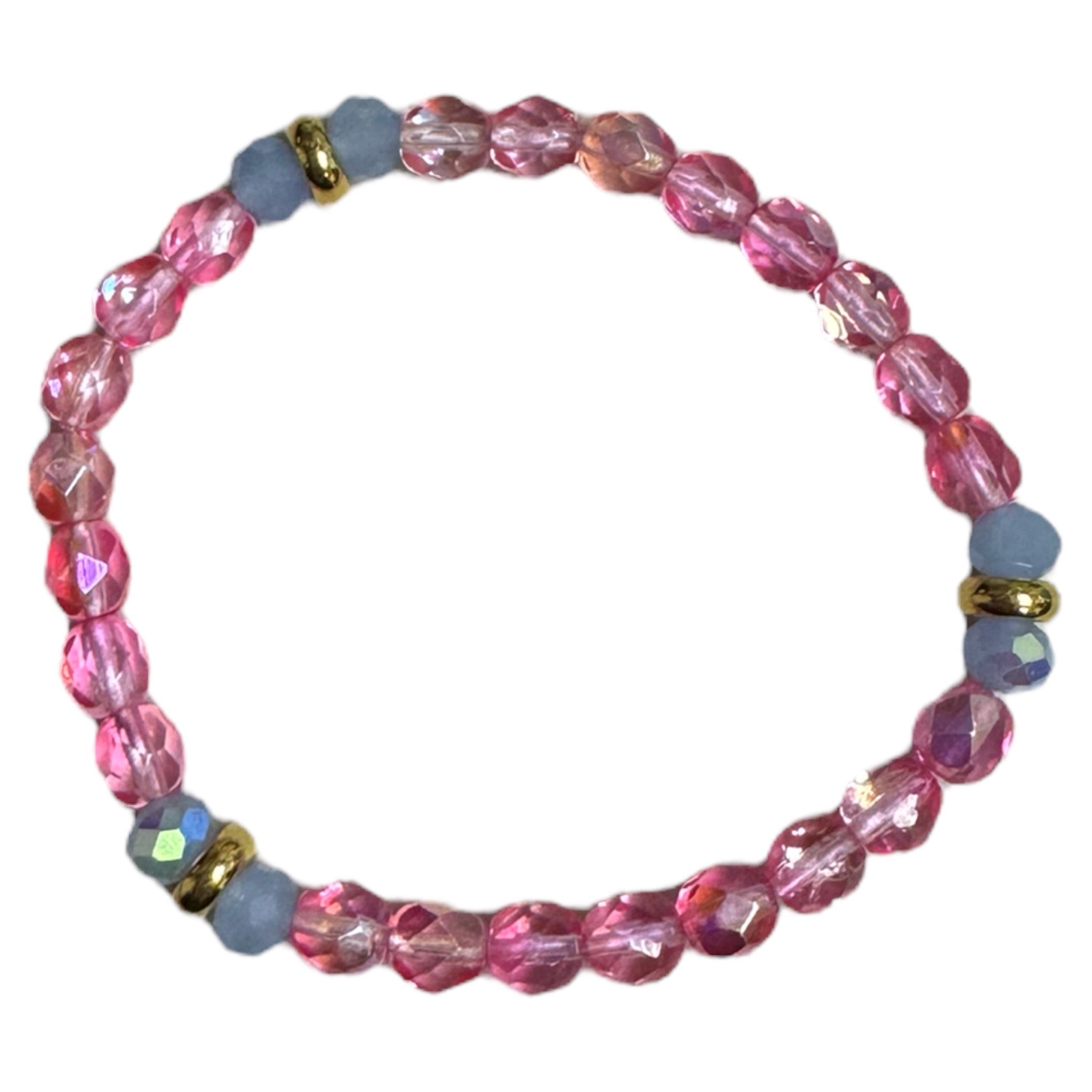 Pinkalicious Crystal Stretch Bracelet