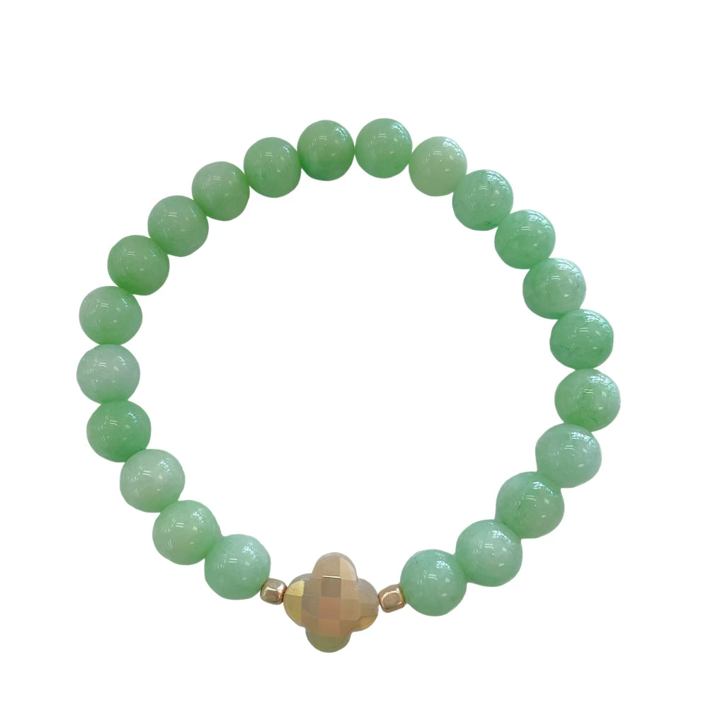 Seafoam ocean beaded bracelets