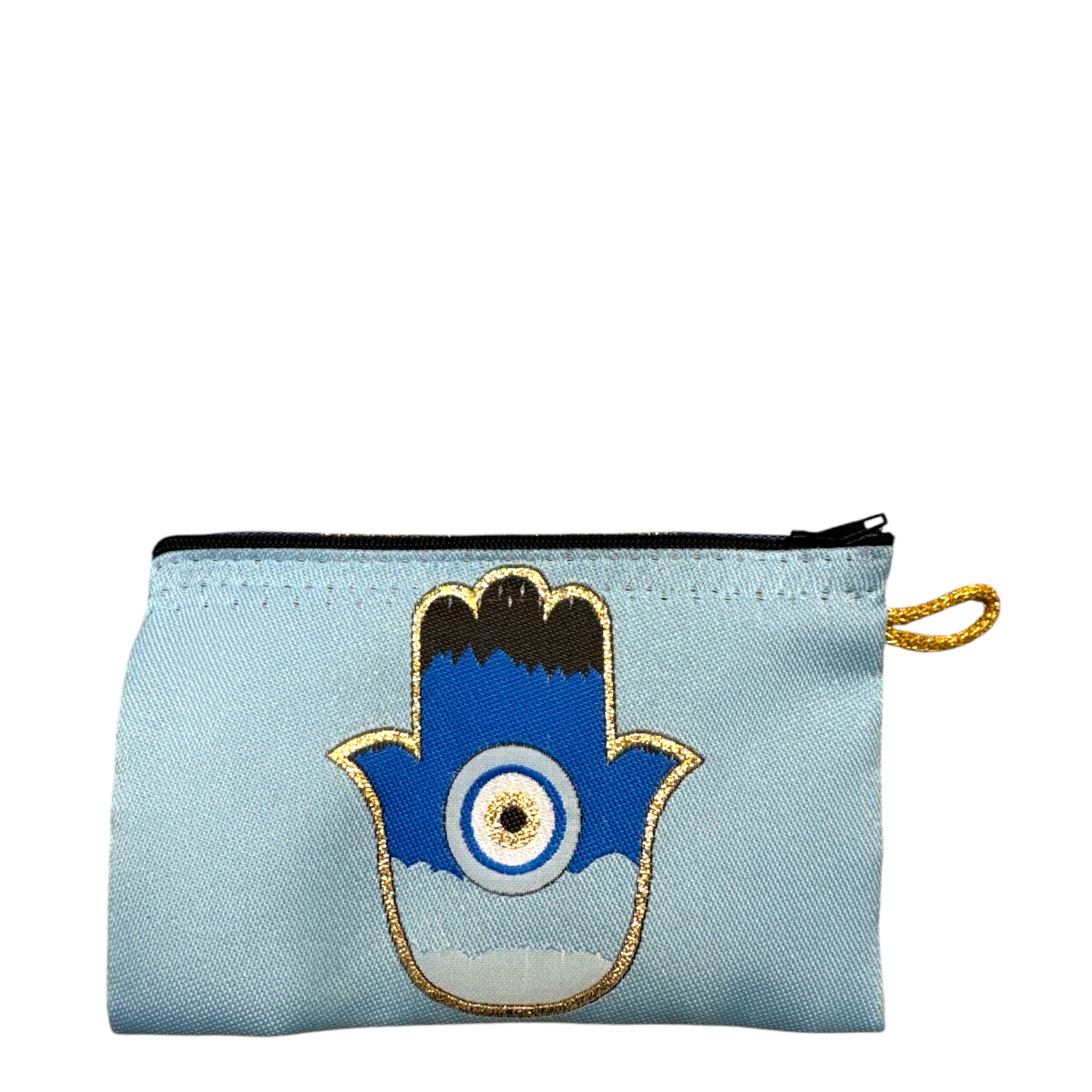 boho evil eye purse