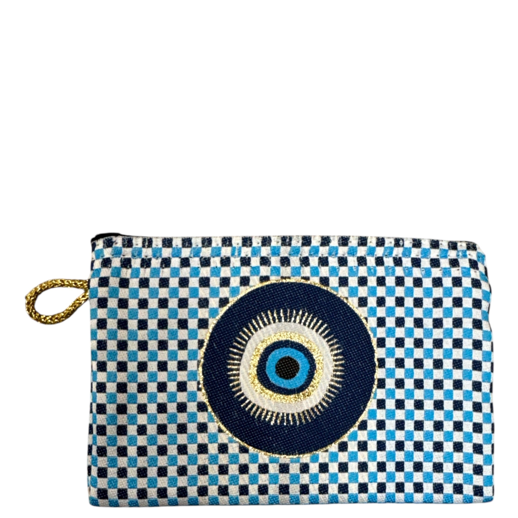 boho evil eye purse