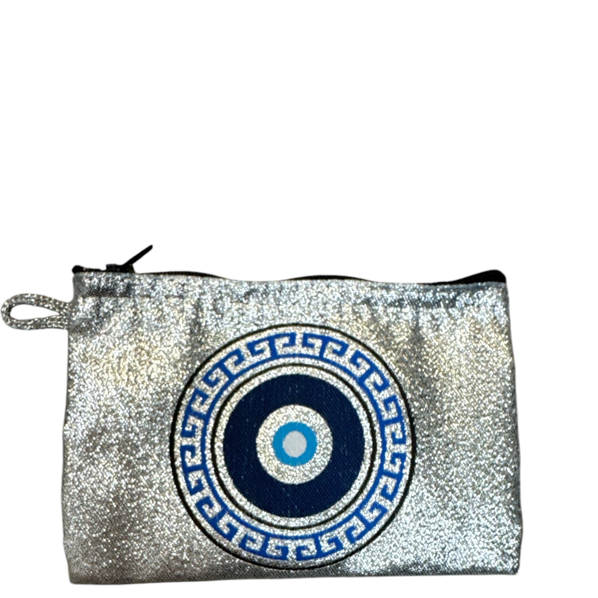 boho evil eye purse