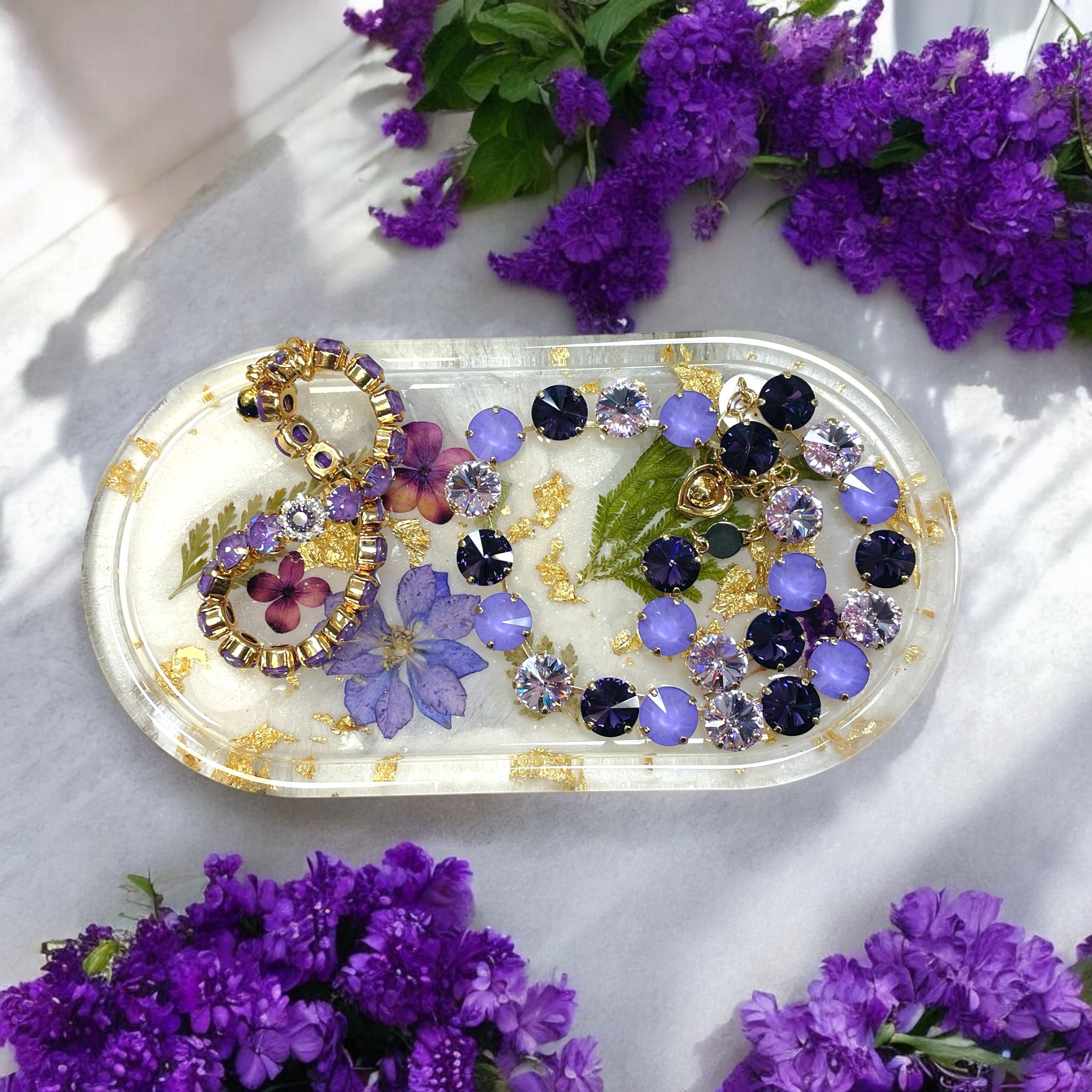 Mystical Garden Resin Dish