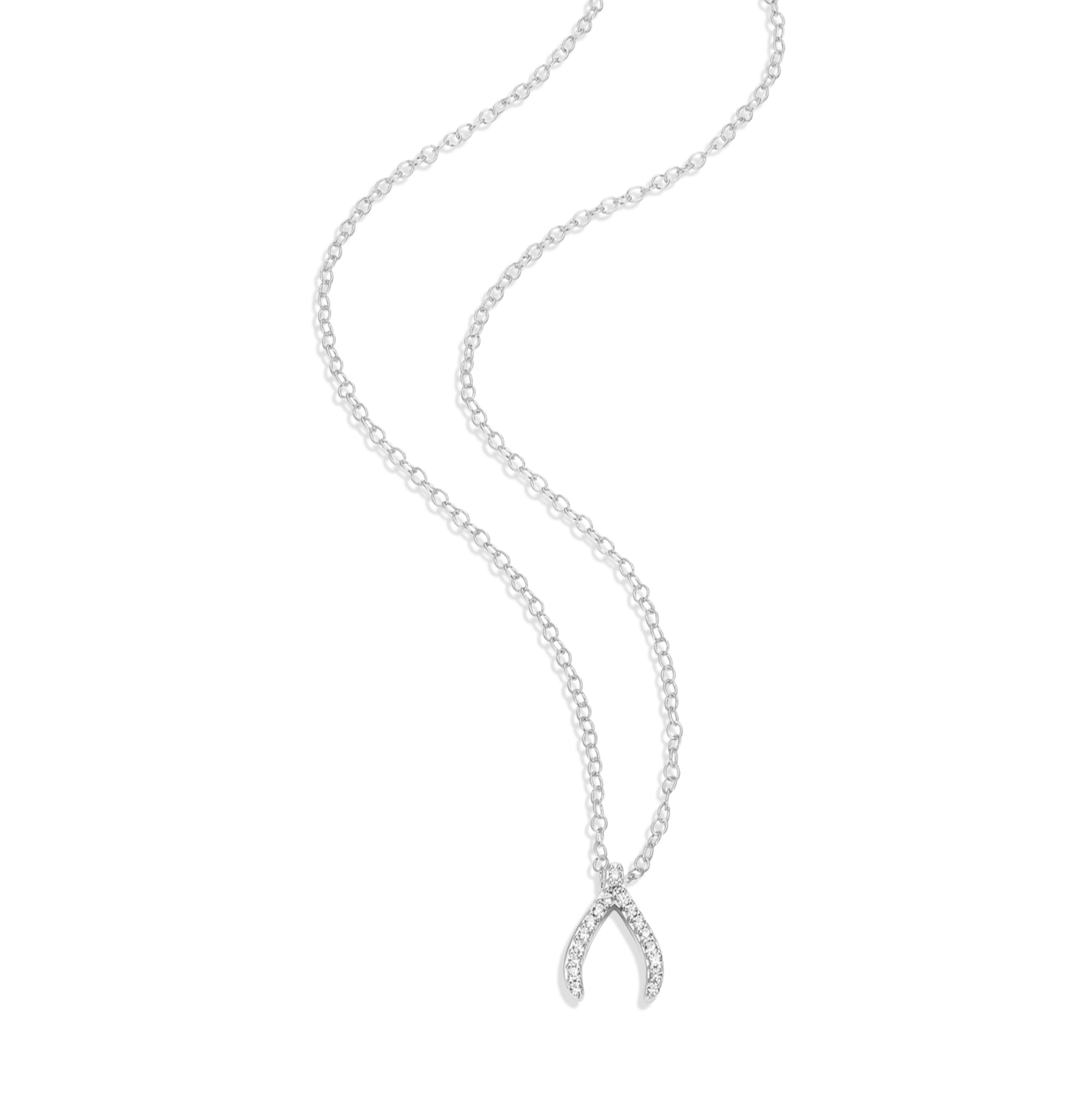 Monte Luna Wishbone Pendant Necklace - BN0039W
