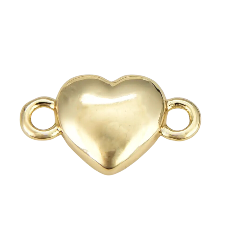 Dainty Heart Charm Connector