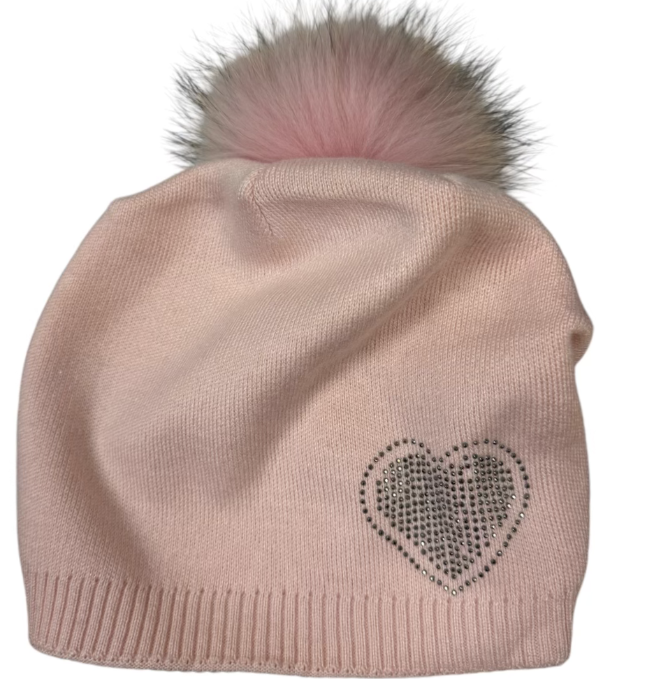 Winter Heart Hat