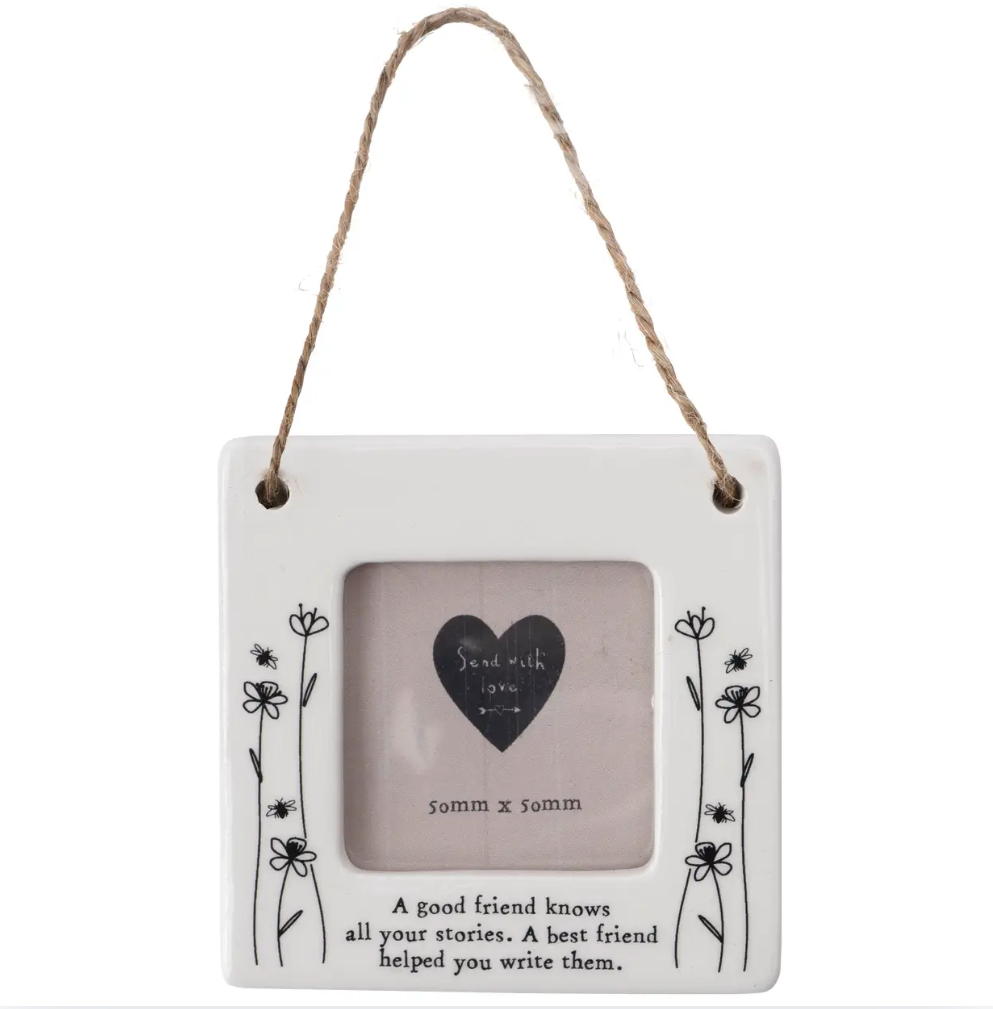 Send with Love 'best Friends' Mini Ceramic Photo Frame