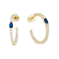 Gold|Blue Sapphire