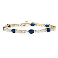 Gold|Blue Sapphire