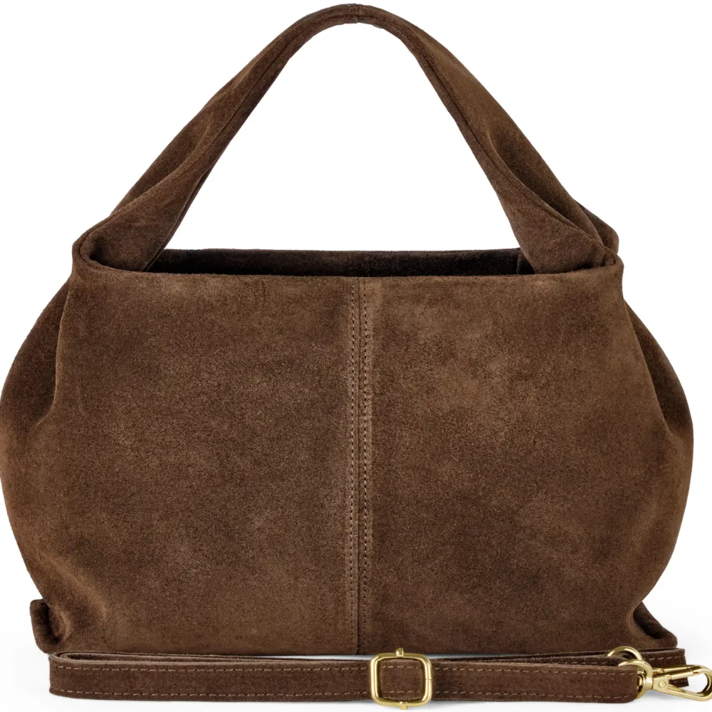 Suede Leather Shoulder Bag