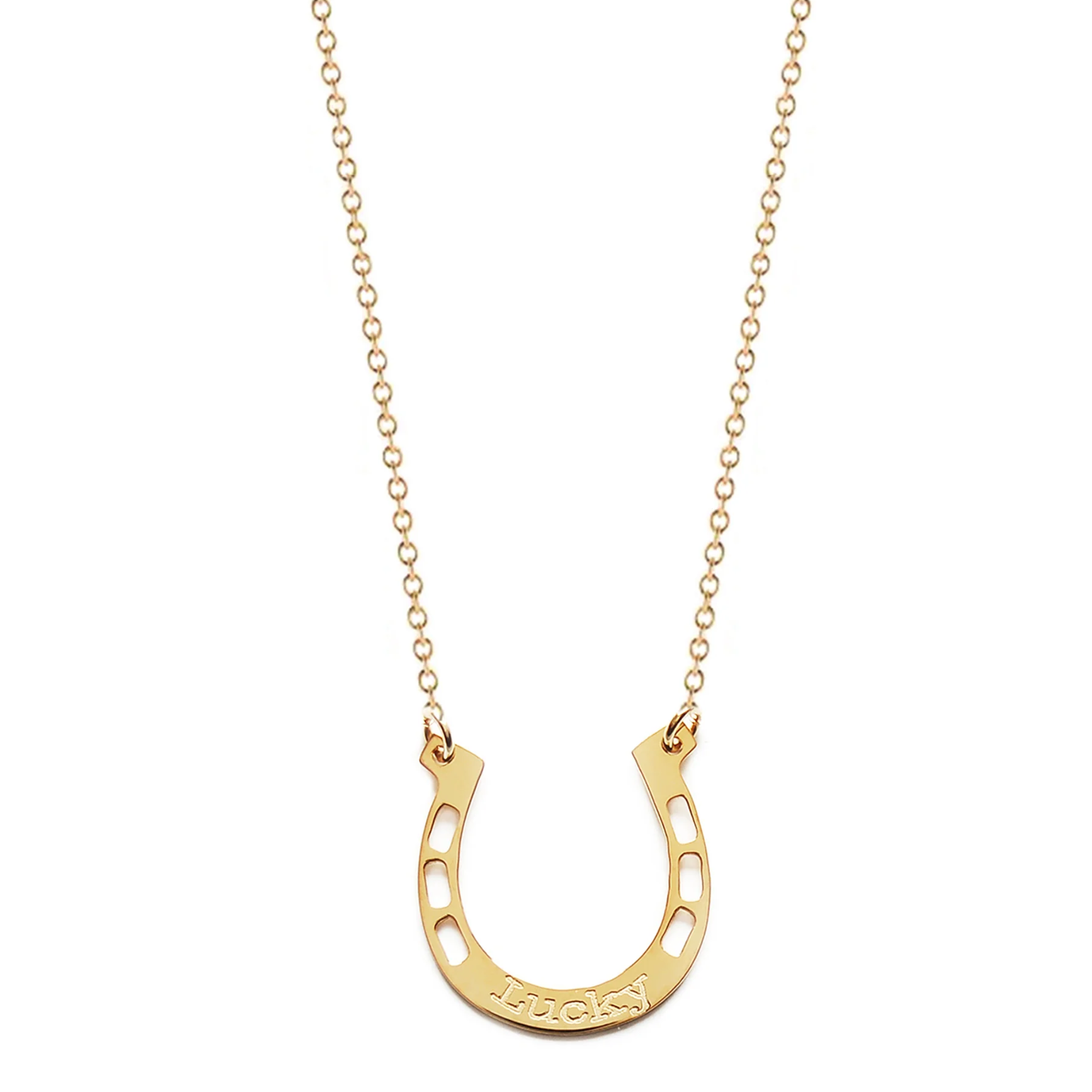 Lucky Horseshoe Necklace