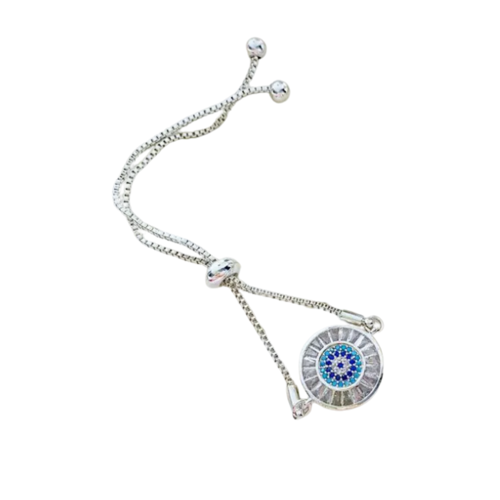 Evil Eye Adjustable CZ Bracelets