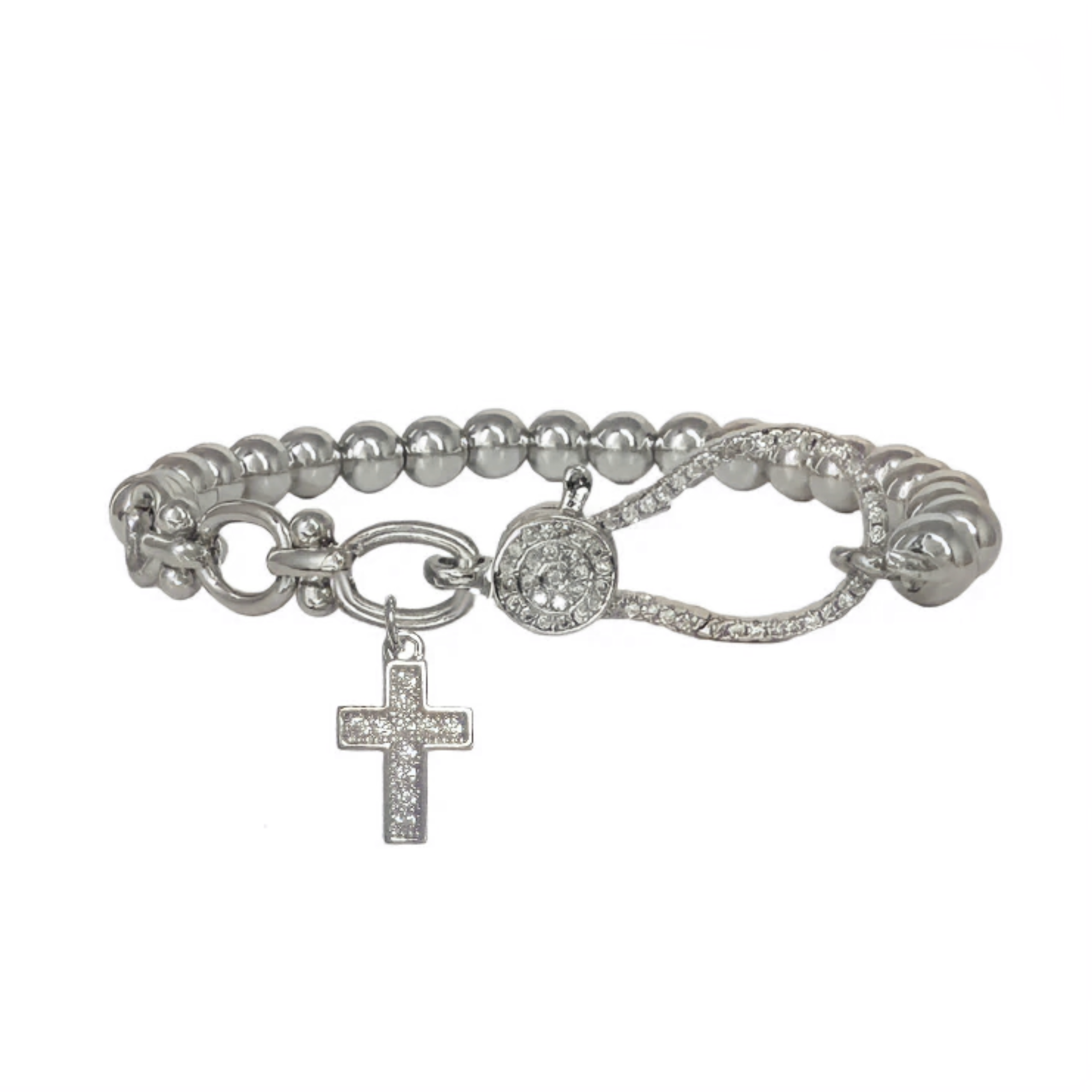 Larisa Cross Stretch Bracelet