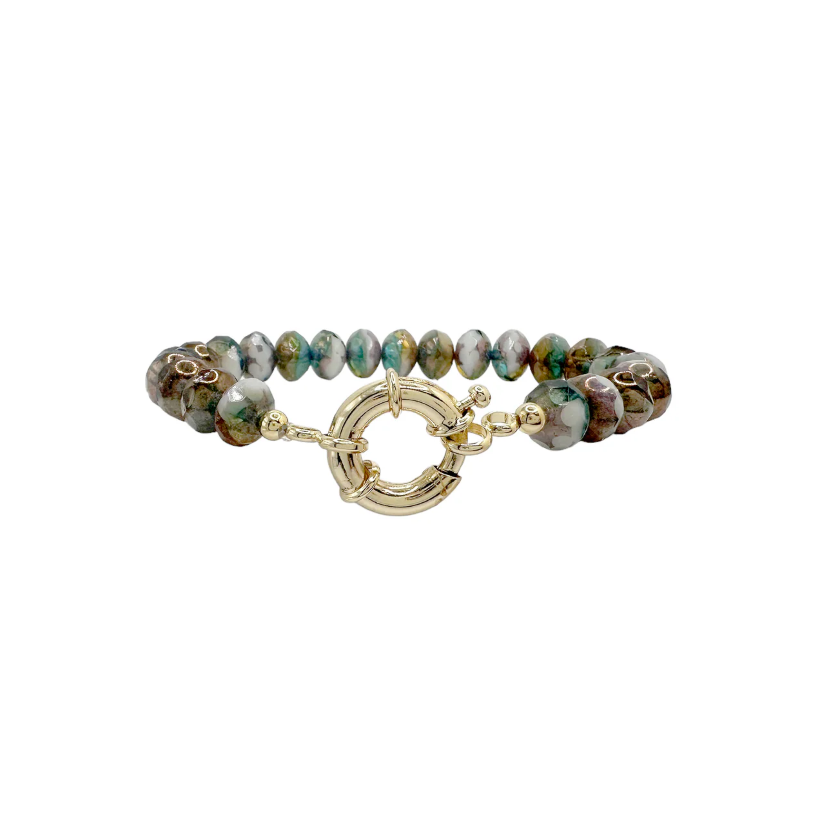 Hailey Clasp Beaded Bracelet Collection