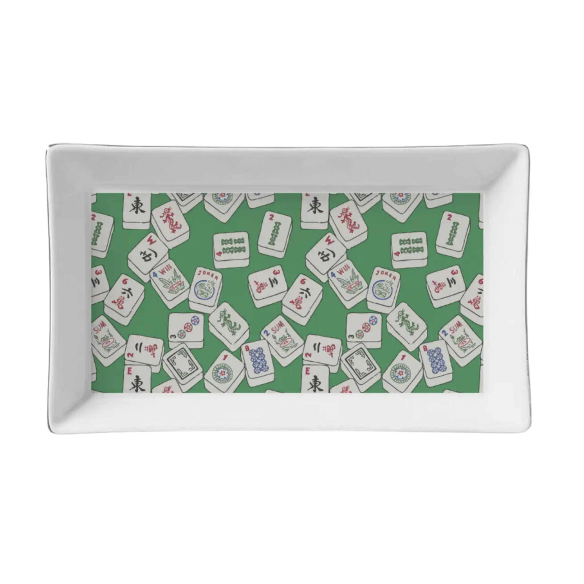 Mahjong Ceramic Tray