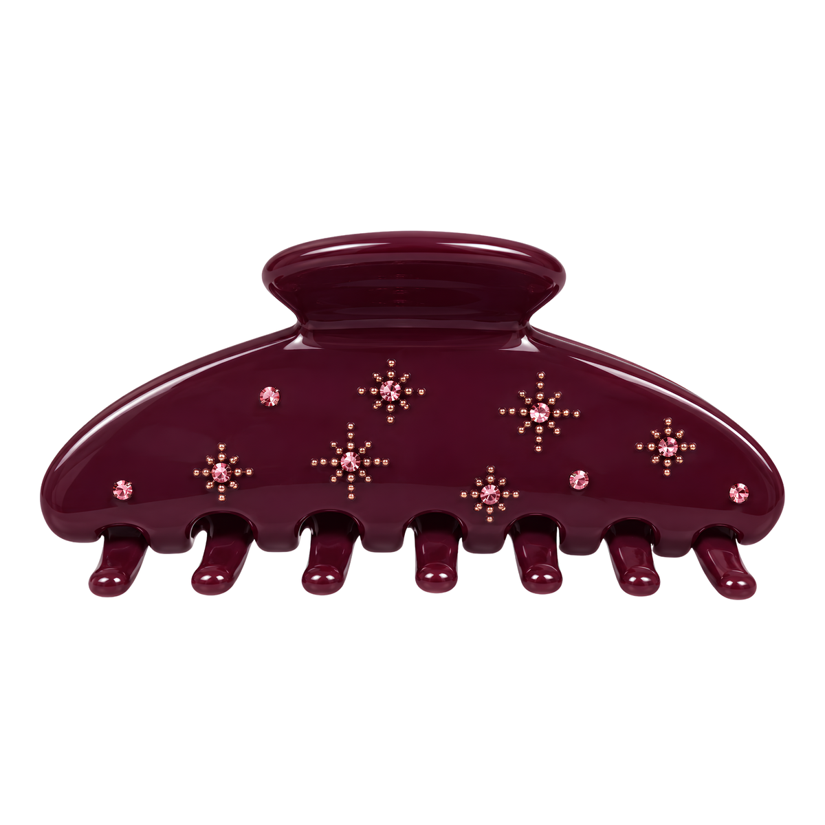 Rhinestone Star Burst Clip