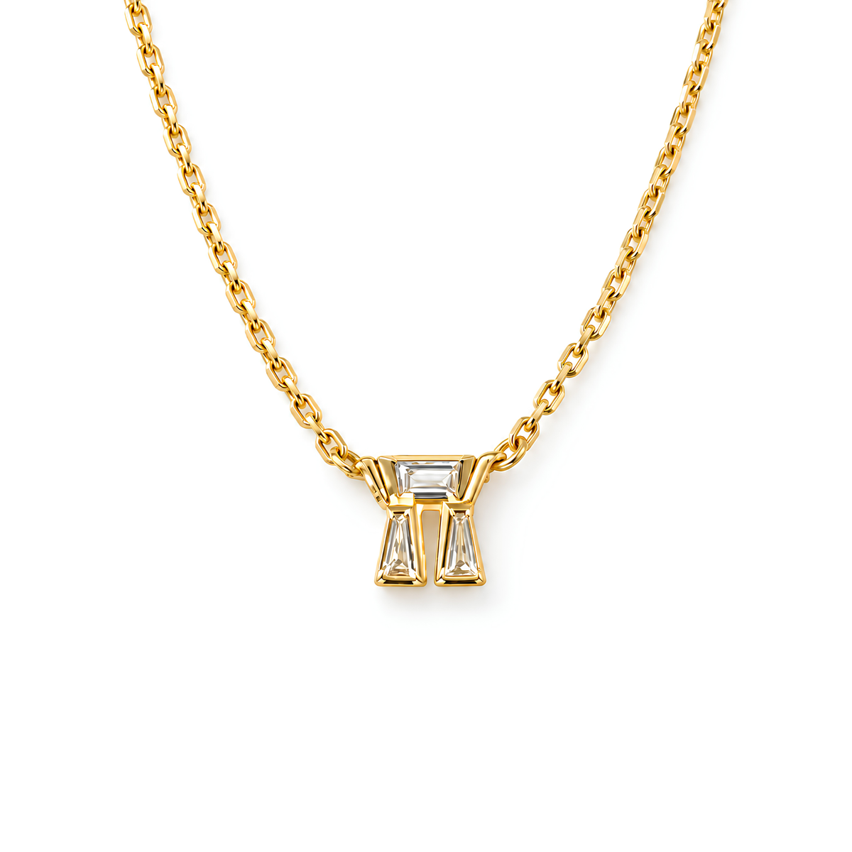 Bbay CZ Chai Necklace