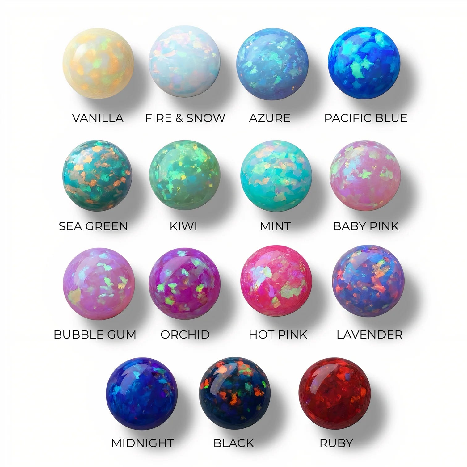 Single Clover SM | Beaded Opal Bracelet