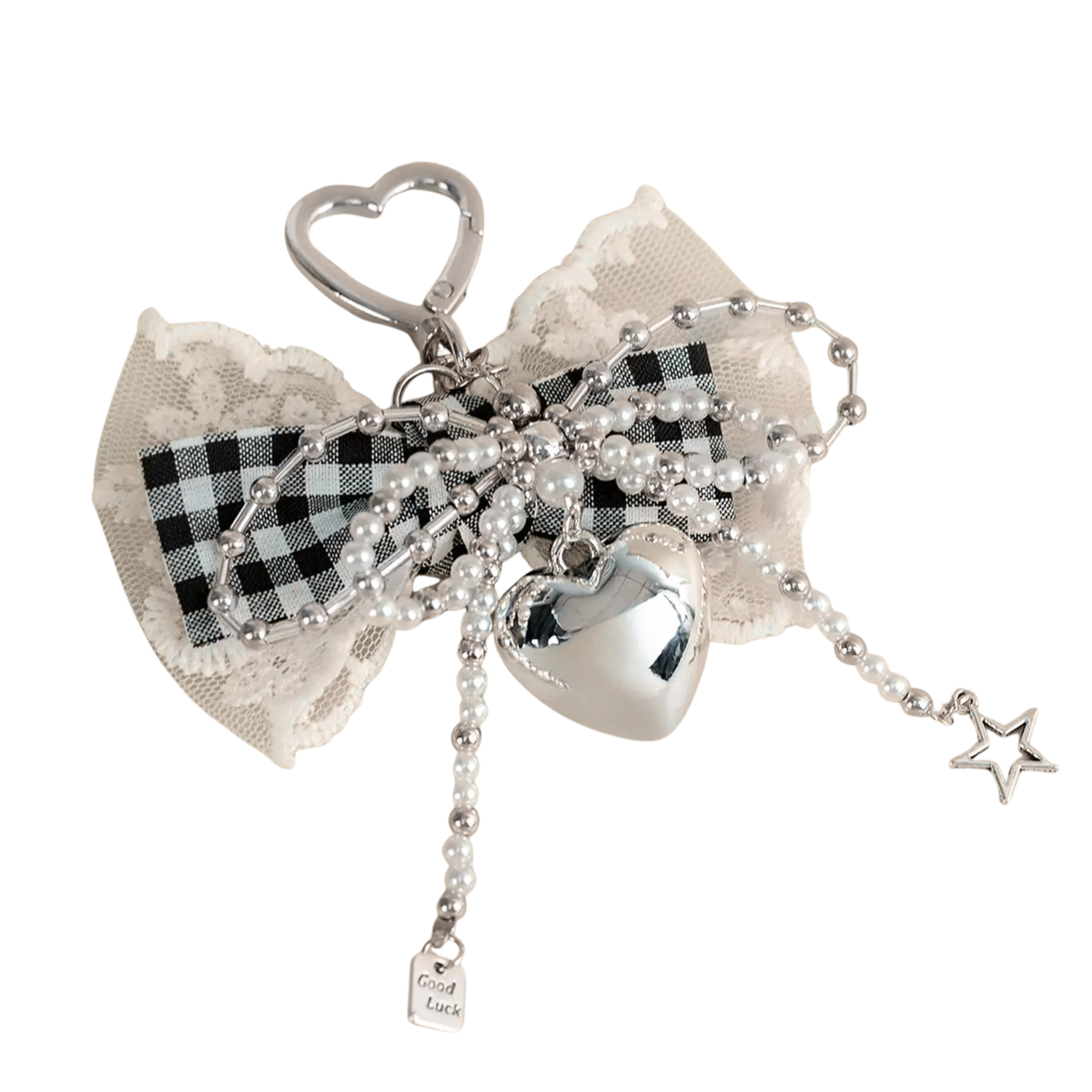 Wishing On A Lucky Star Bow Bag Charm