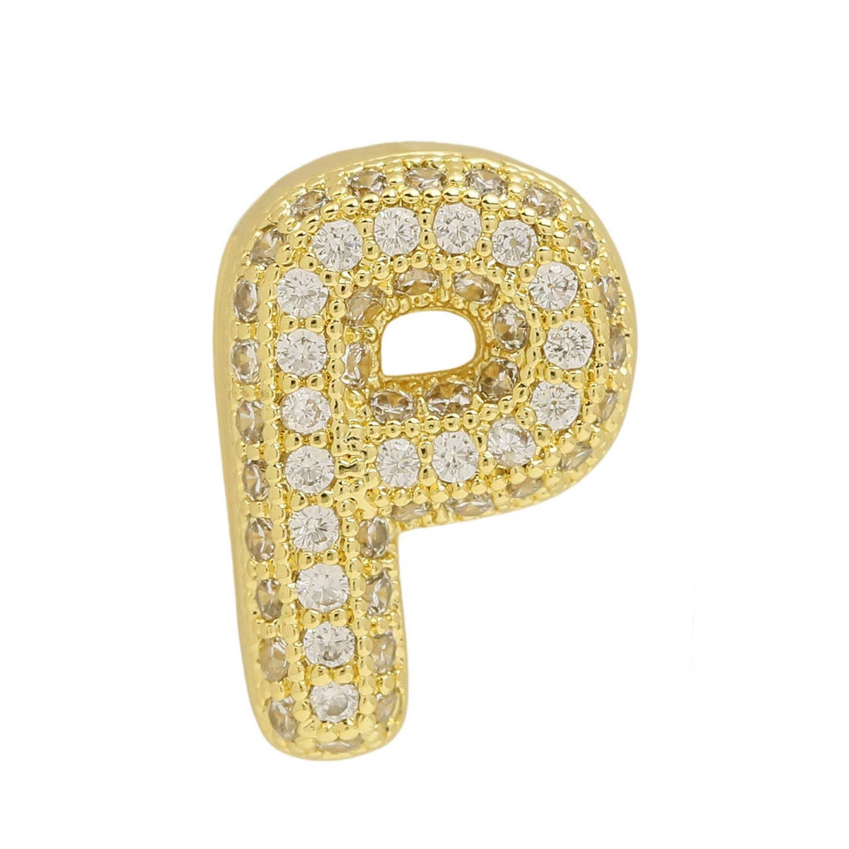 Slider Initial Charms for Watch Bracelet