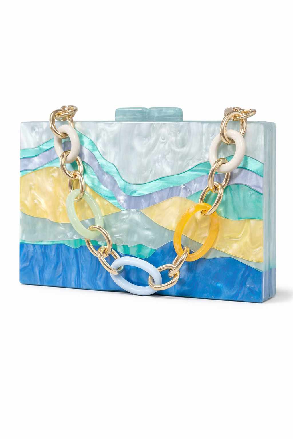 Ashley Acrylic Clutch Bag