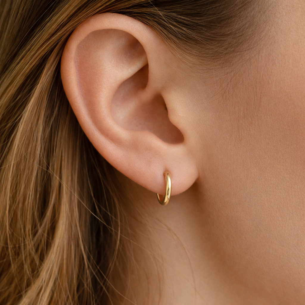 Dainty Small Huggie Hoop Earrings