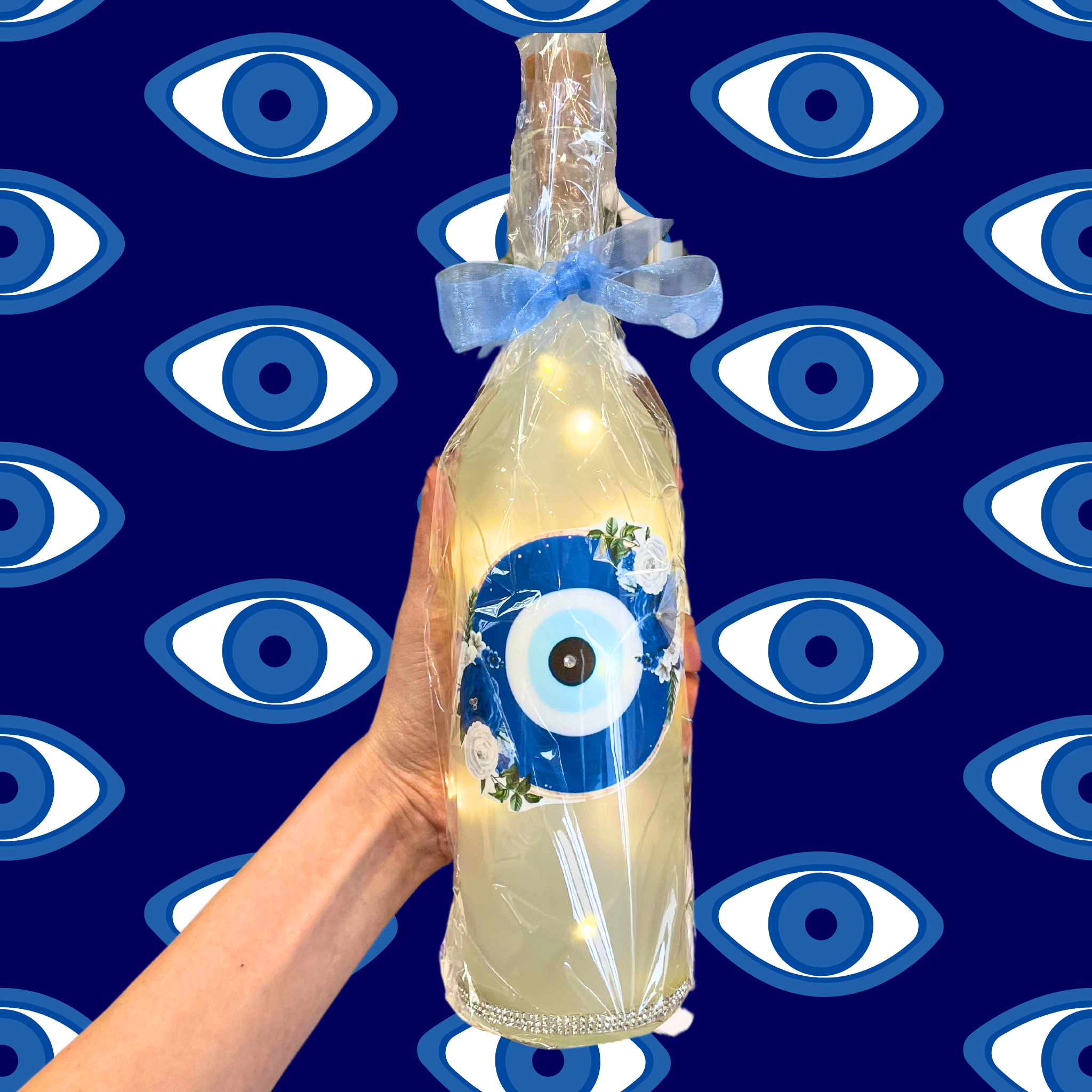 Evil Eye Light Up Bottle