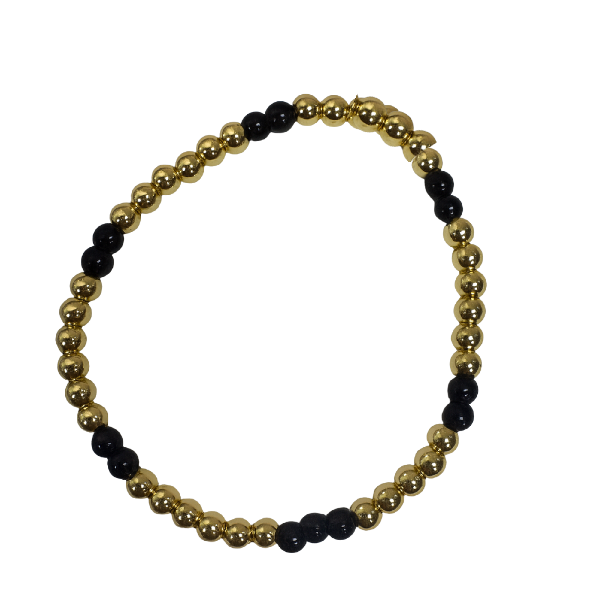 4mm bracelet with color beads