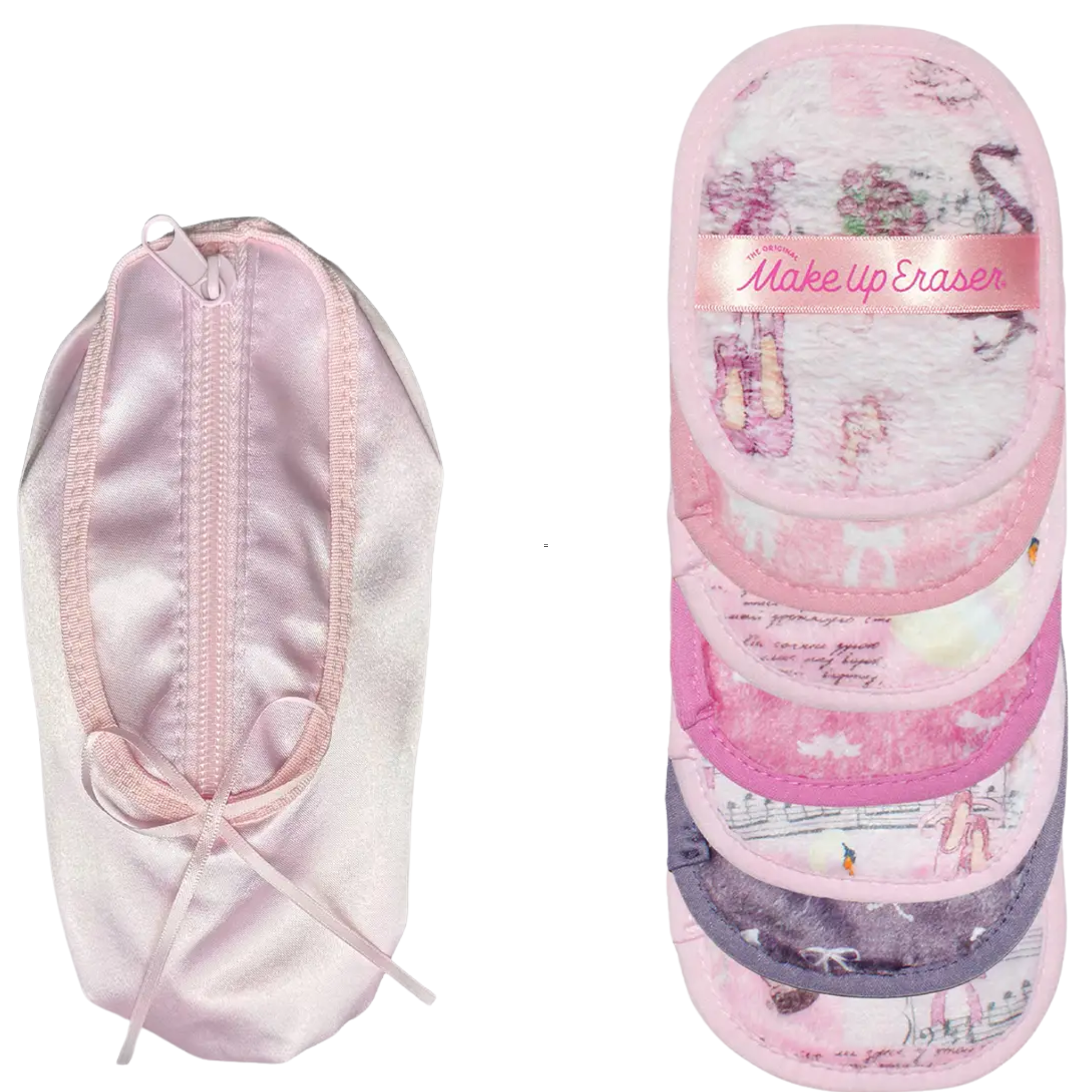 Ballet Core Makeup Eraser 7-Day Set | Bonus Pointe Shoe Case