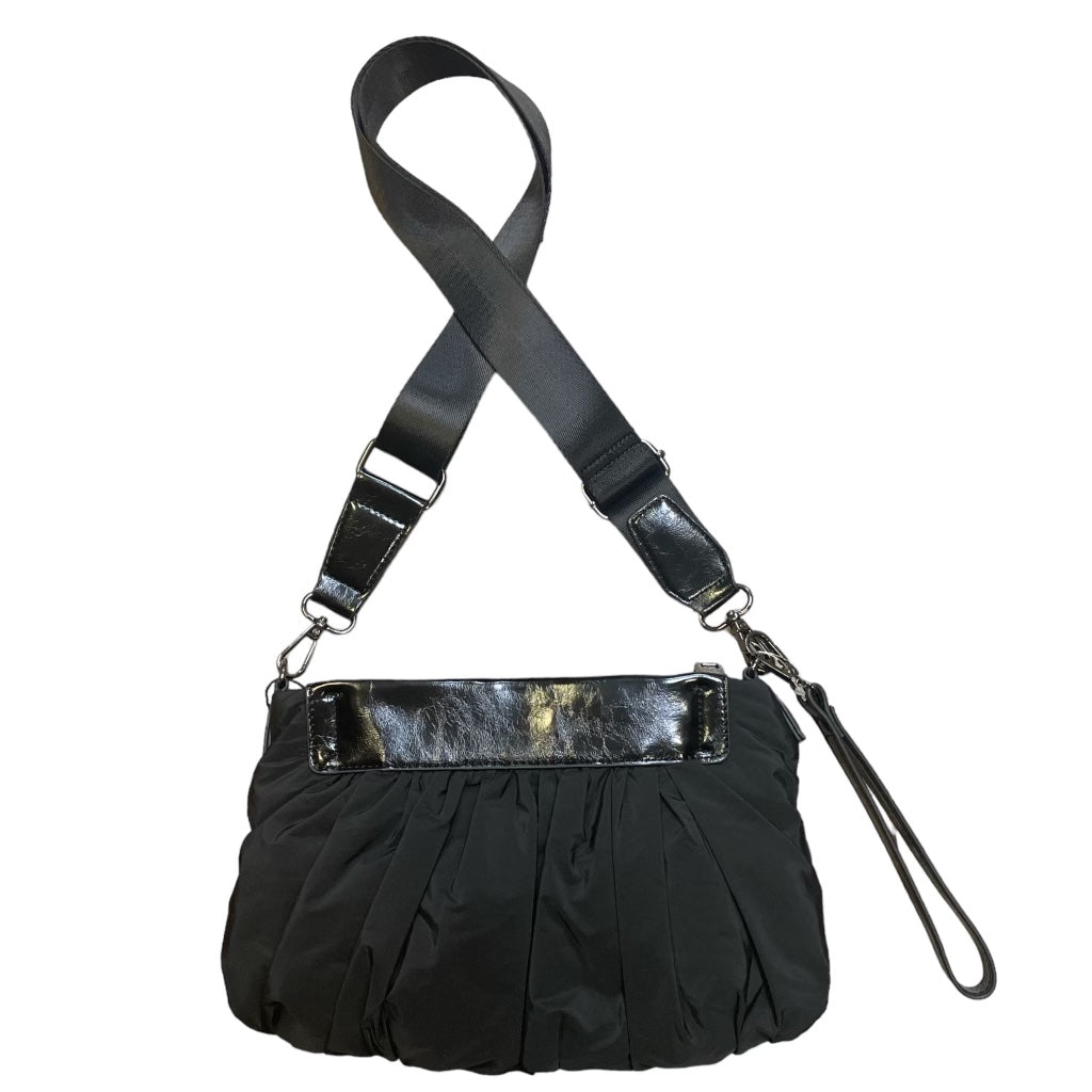 Small Nylon Cinched Wristlet/ Crossbody