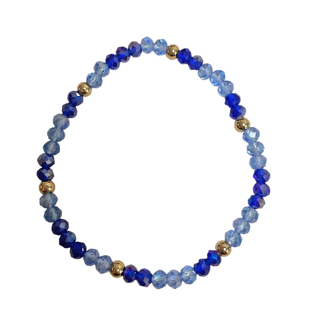 Blueberry Dream Small Crystal Bracelets