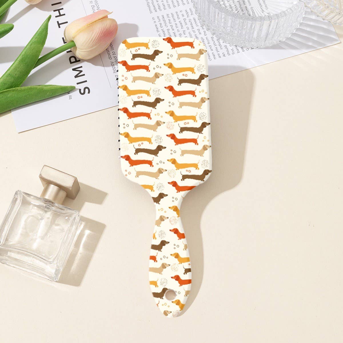 AESTHETIC PADDLE HAIR BRUSH