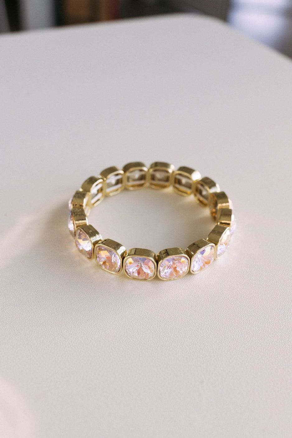 Lila Crystal Bracelet