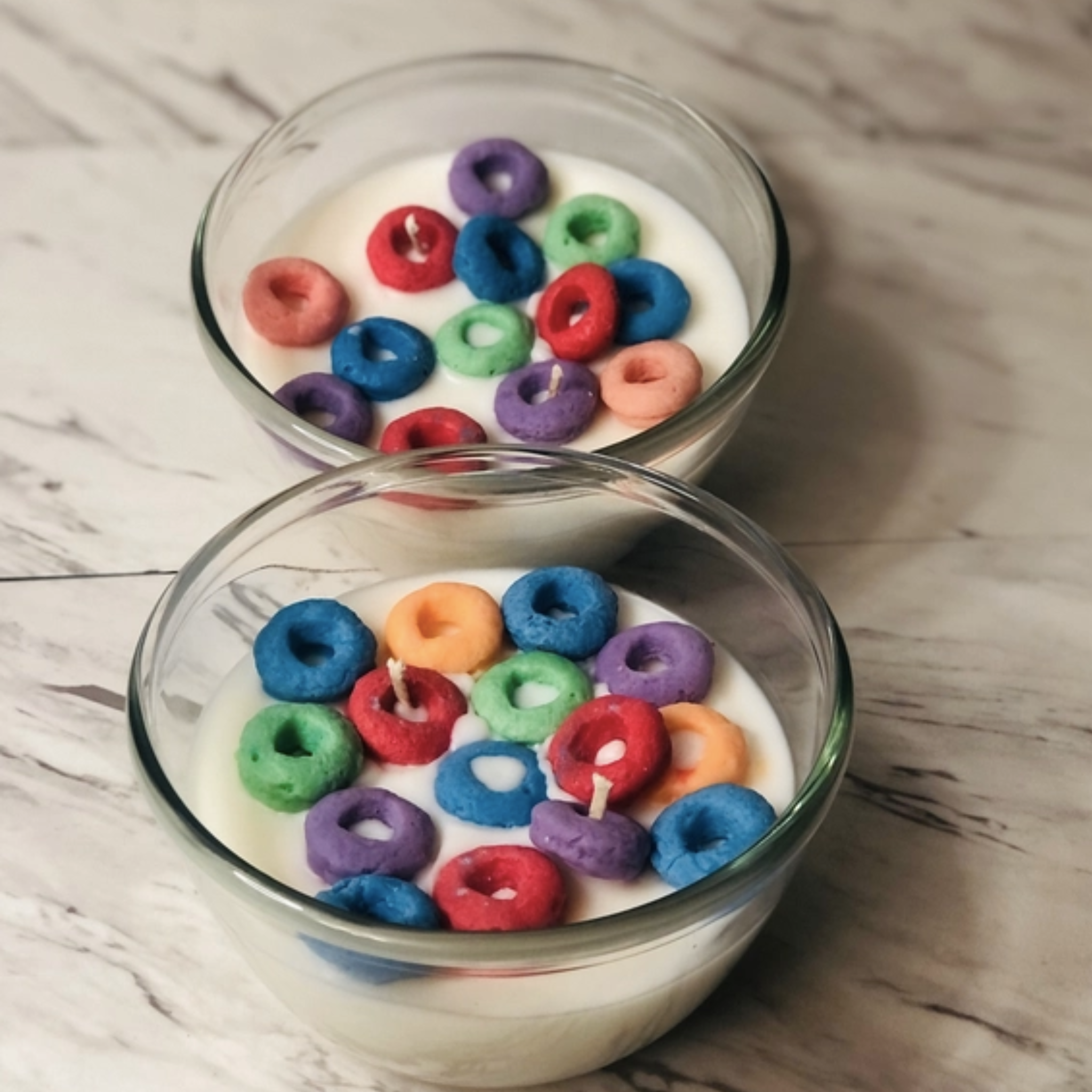 Loops Cereal Bowl Candle