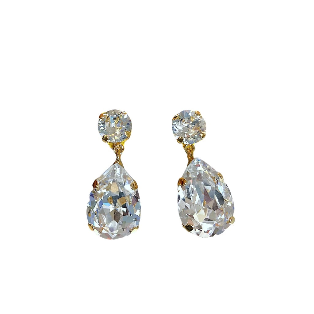 Princess Teardrop Crystal Earring