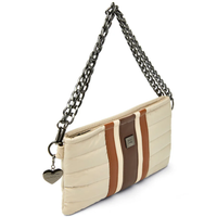 Blonde Patent and Colorblock Luxe Stripe