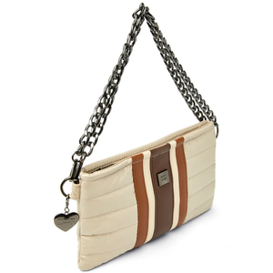 Blonde Patent and Colorblock Luxe Stripe