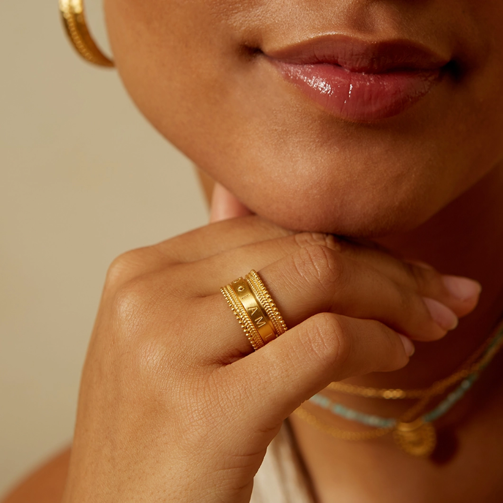 Inner Light I Am Loved Spinning Ring