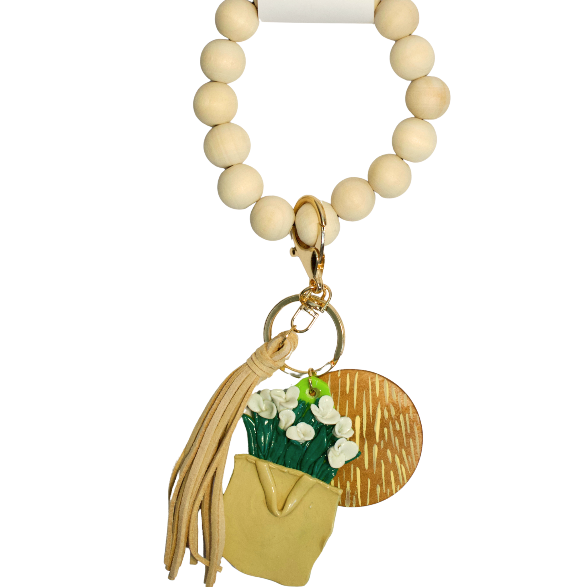 Hand Painted Ceramic Wristlets