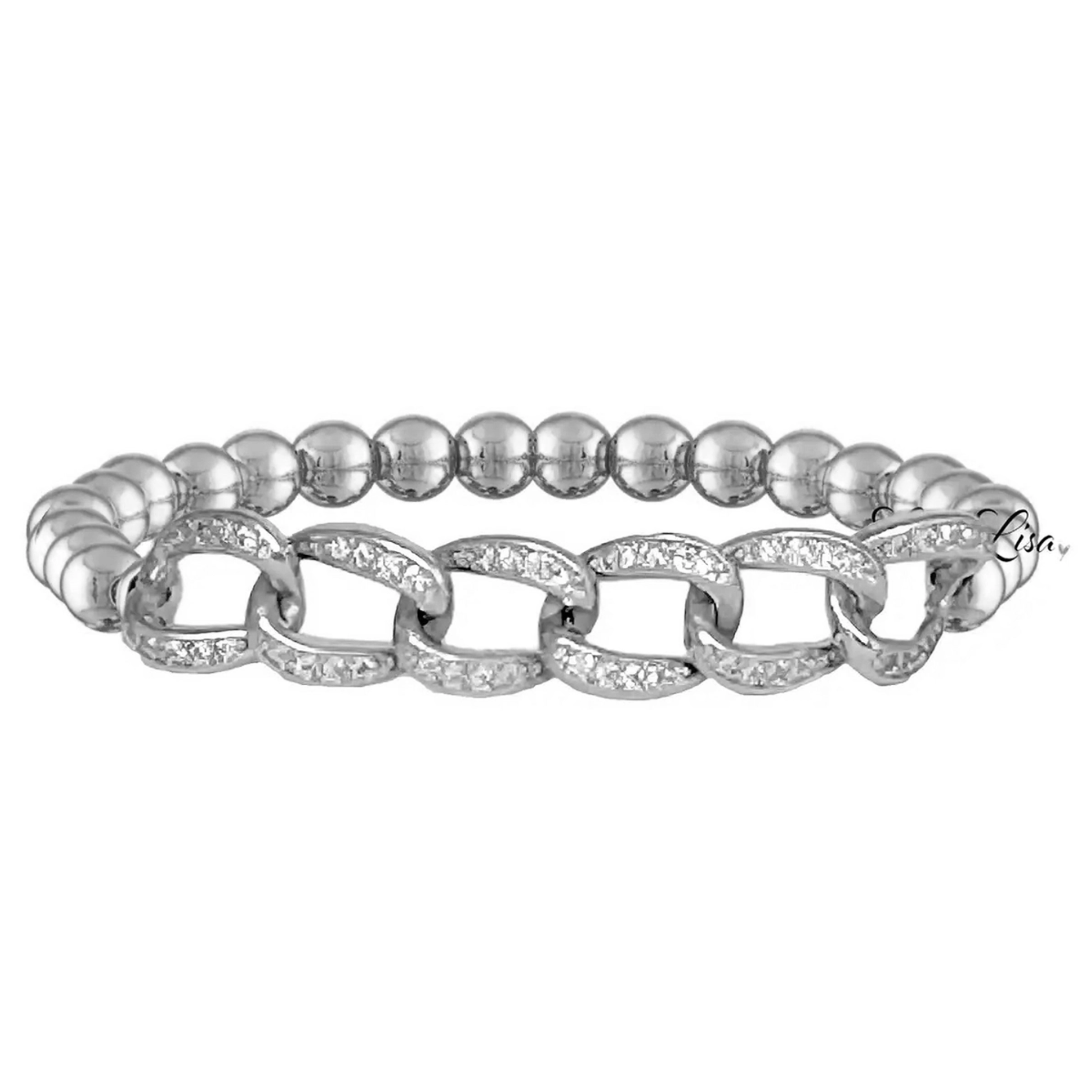 Mia Diamond Link Bracelet