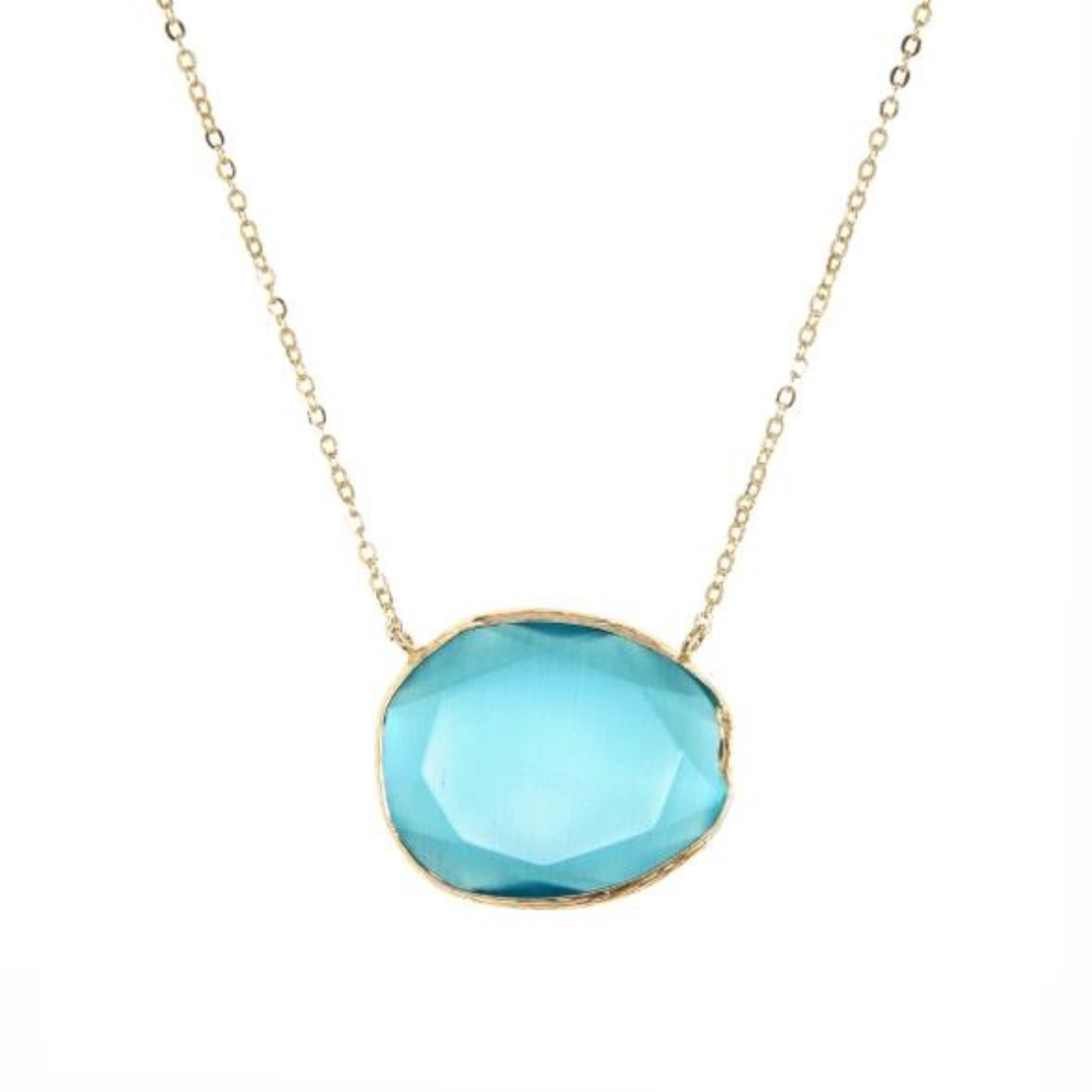 Faceted Glass Necklace