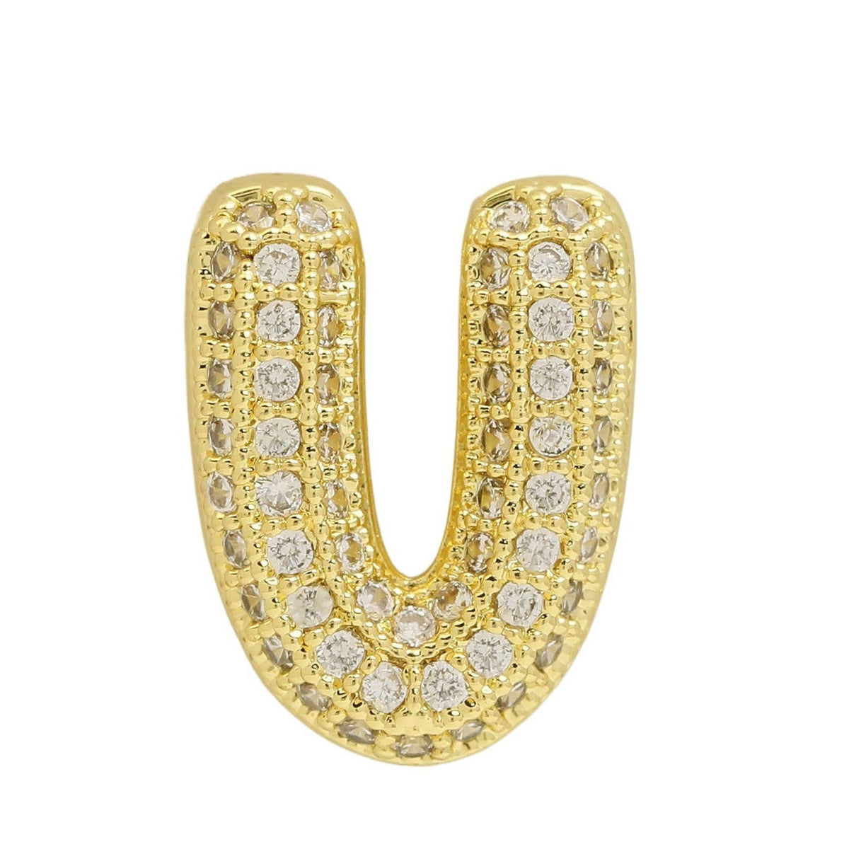 Slider Initial Charms for Watch Bracelet