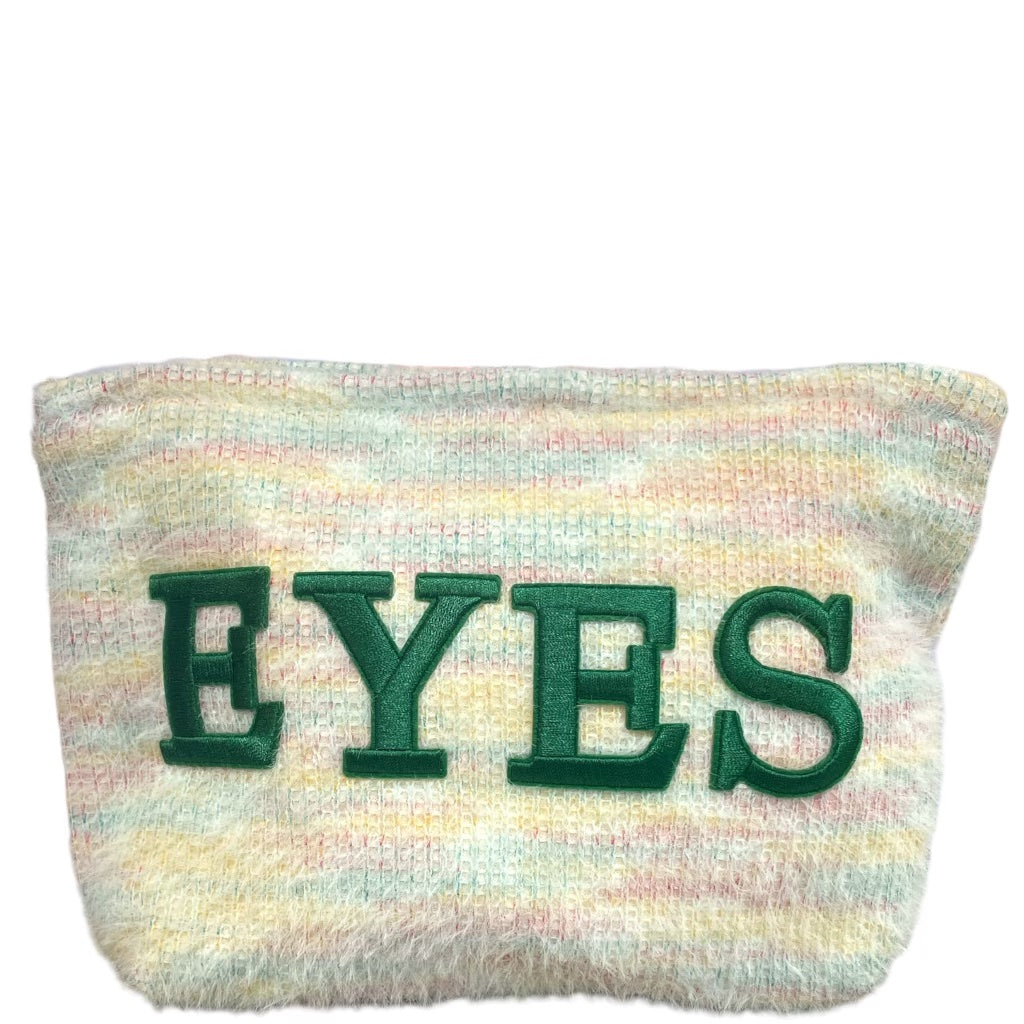 Fuzzy Multi Cosmetic Pouch