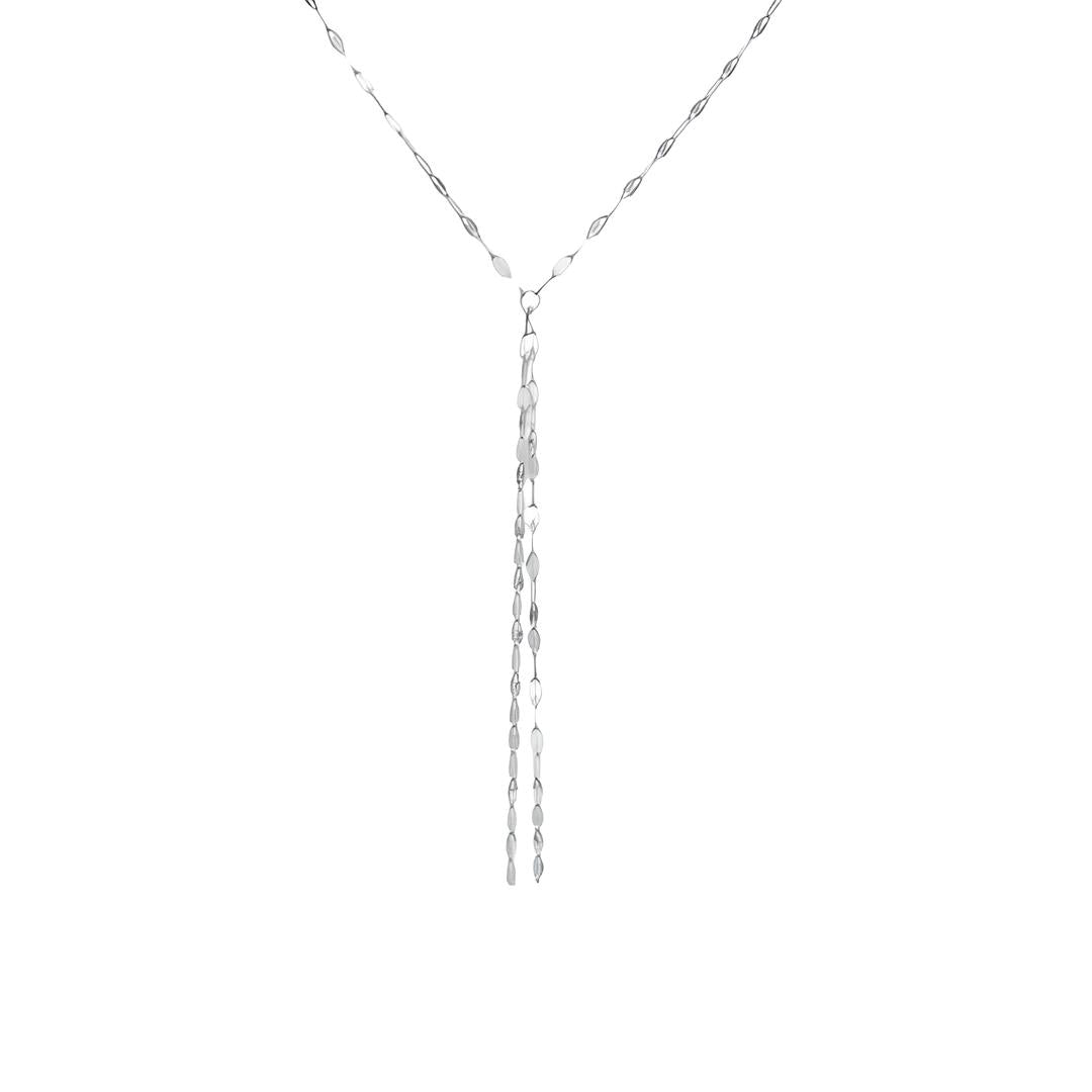 Sterling Silver Y Necklace