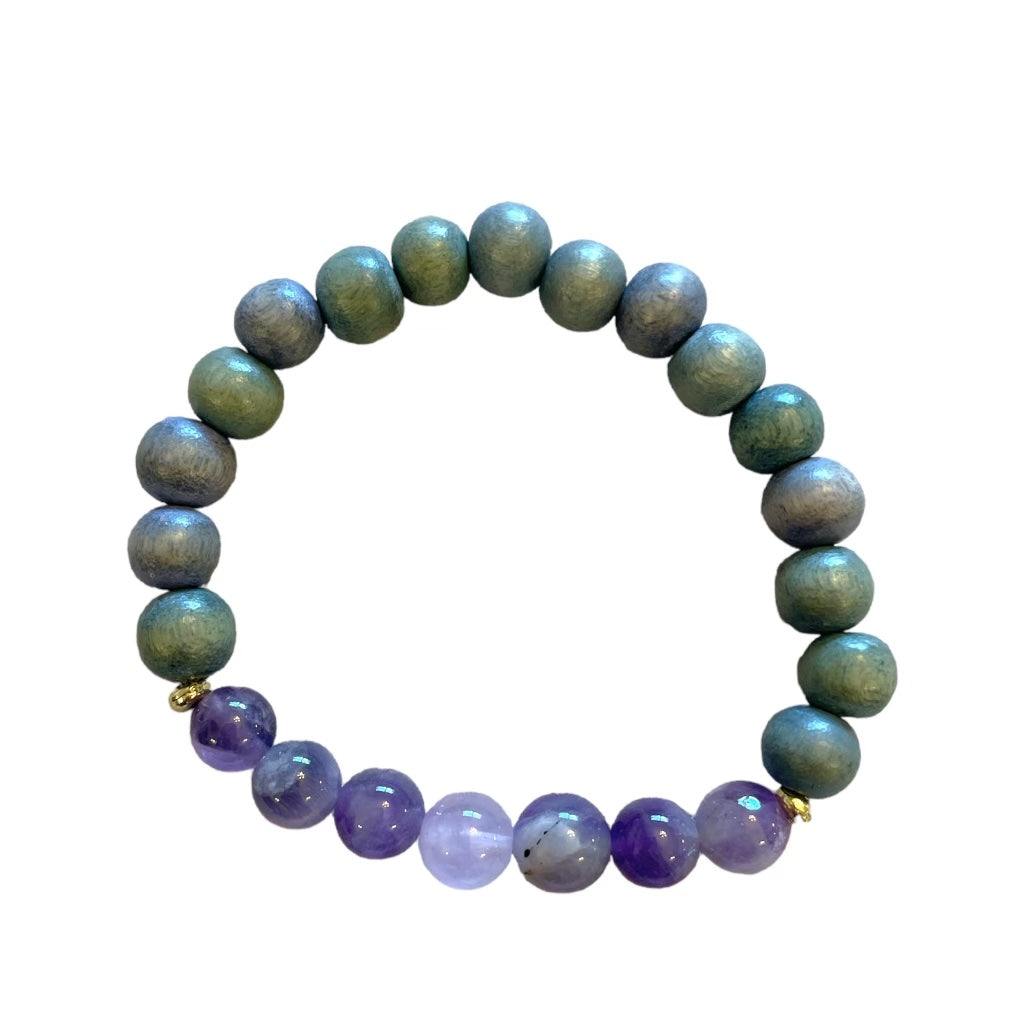 Amethyst Crystal Healing Bracelets