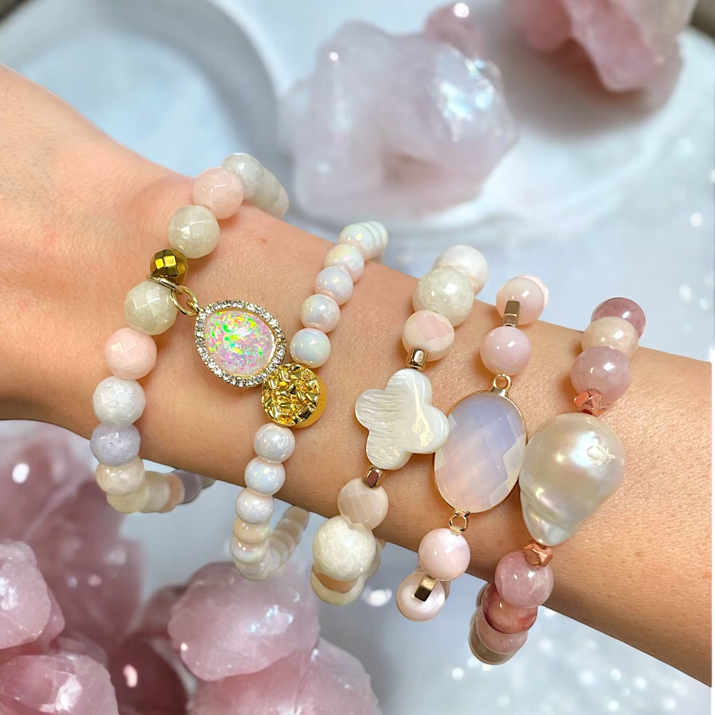 Pink Bohemian Princess Bracelets