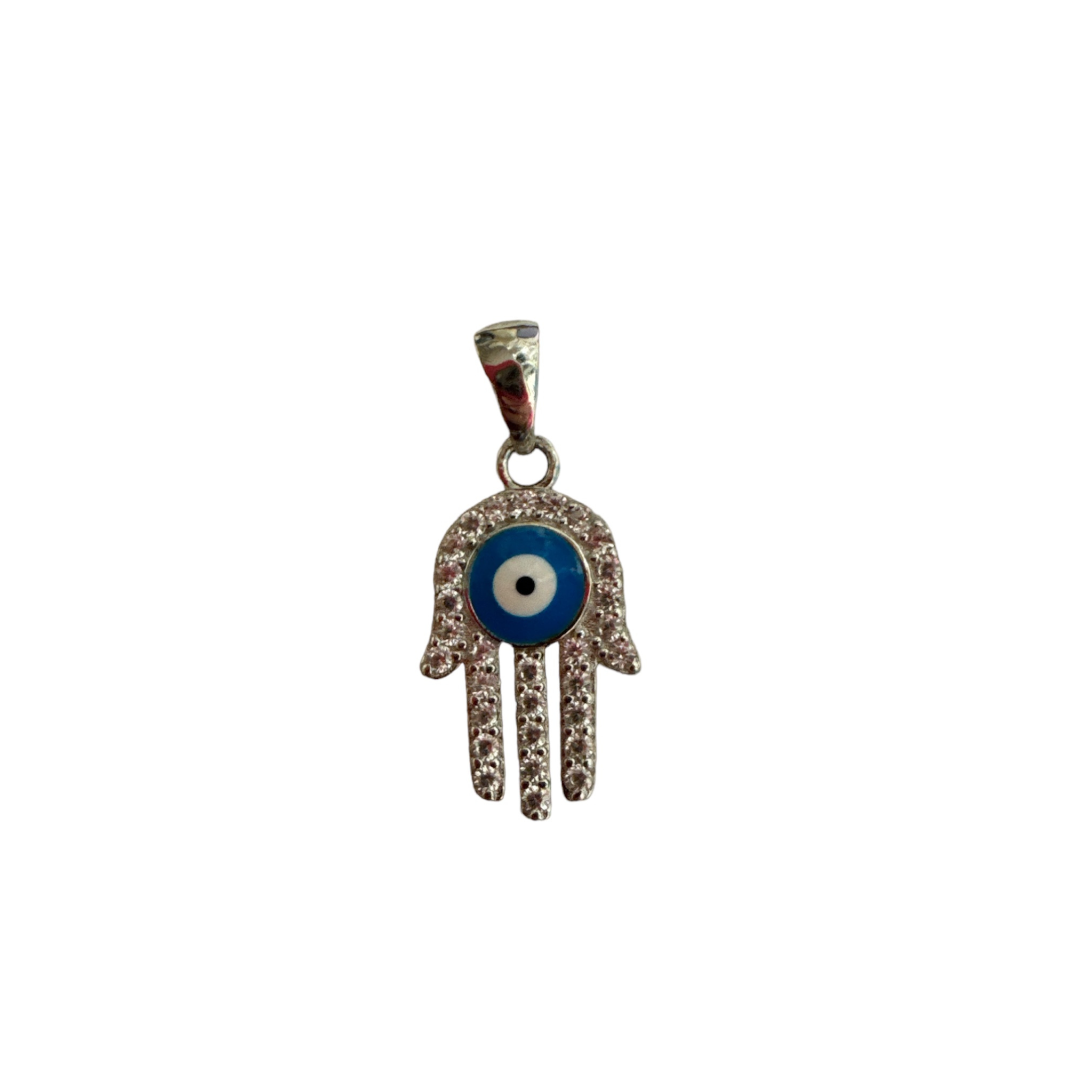 Evil eye hand of god charm